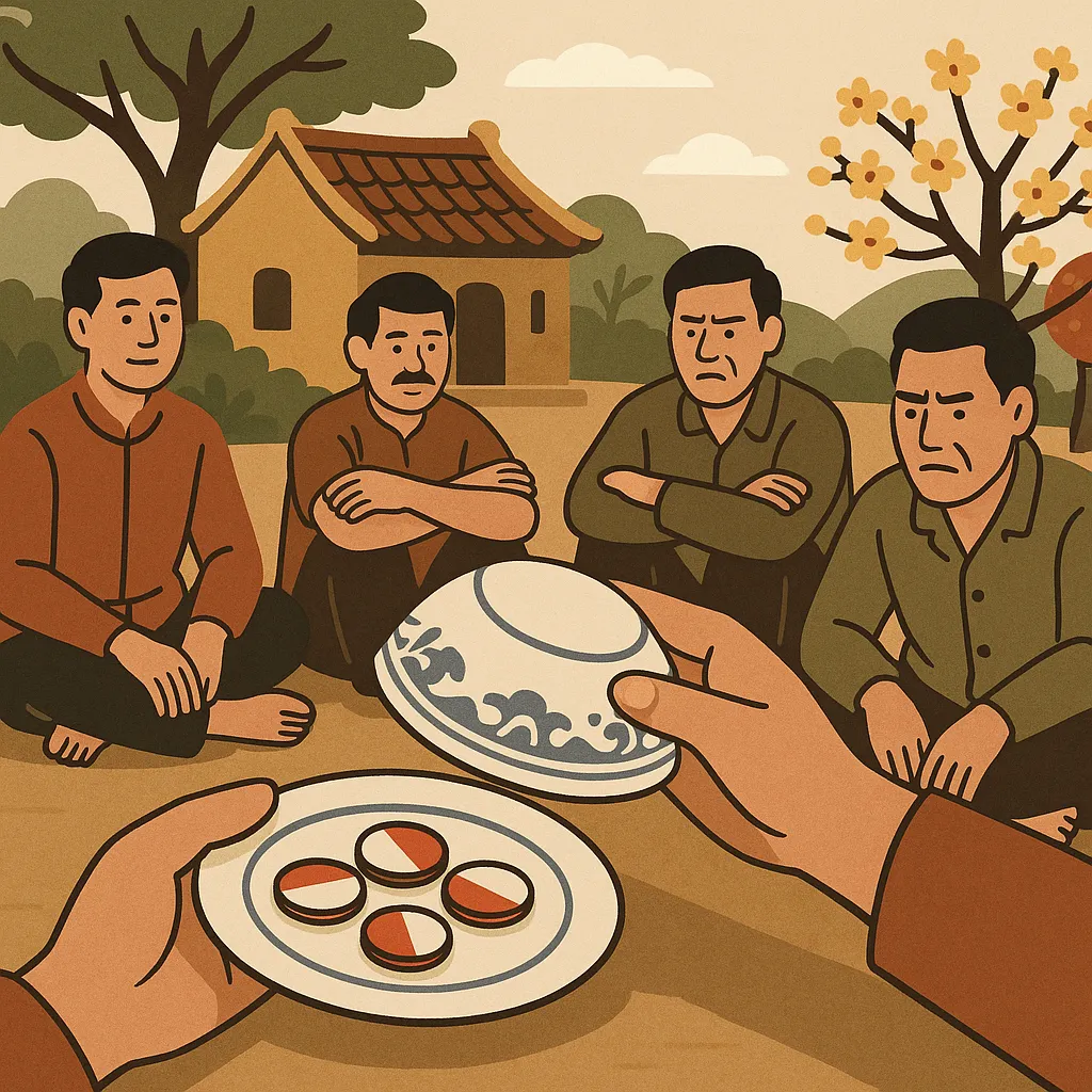 Minh họa Đổi Bàn Xóc Đĩa Khi Gãy Cầu: Có Thật Sự Đổi Được Vận? - xóc đĩa